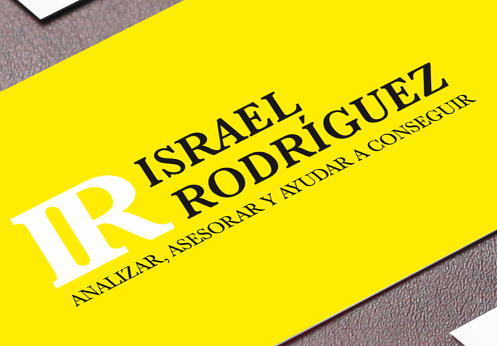 Israel Rodriguez - Diseño de tarjetas de visita